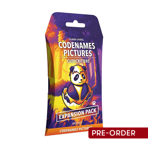 Codenames Pictures Cute Critters Expansion Pack - Board Games