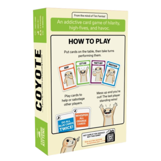 Coyote (By Exploding Kittens) - Board Games - 2
