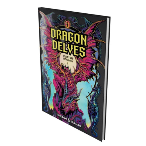 D&D Dungeons & Dragons Dragon Delves An Adventure Anthology Hardcover Alternative Cover - Role Playing Games