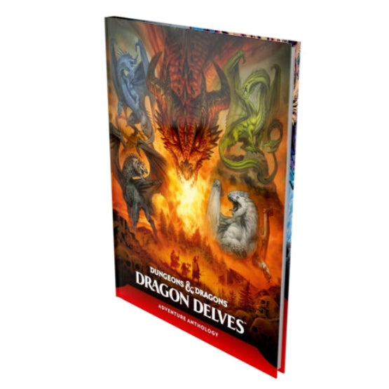 D&D Dungeons & Dragons Dragon Delves An Adventure Anthology Hardcover - Role Playing Games - 2