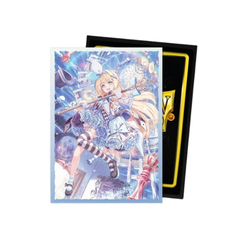 Dragon Shield 100ct Matte Dual Art Grand Archive Alice Golden Queen Sleeves - Sleeves - 2