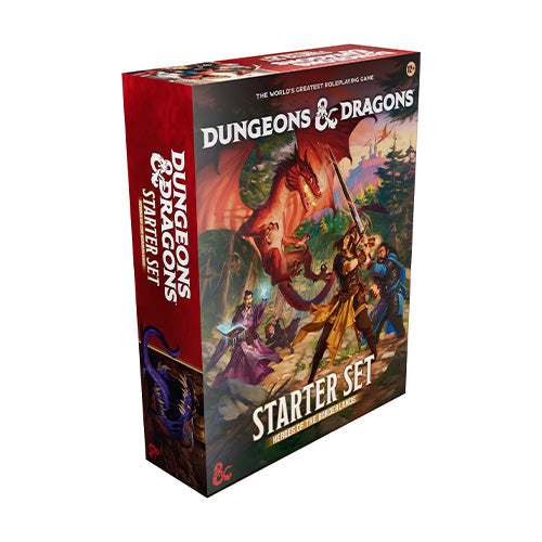 D&D Dungeons & Dragons Starter Set Heroes of the Borderlands - Role Playing Games
