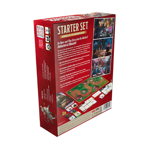 D&D Dungeons & Dragons Starter Set Heroes of the Borderlands - Role Playing Games - 4