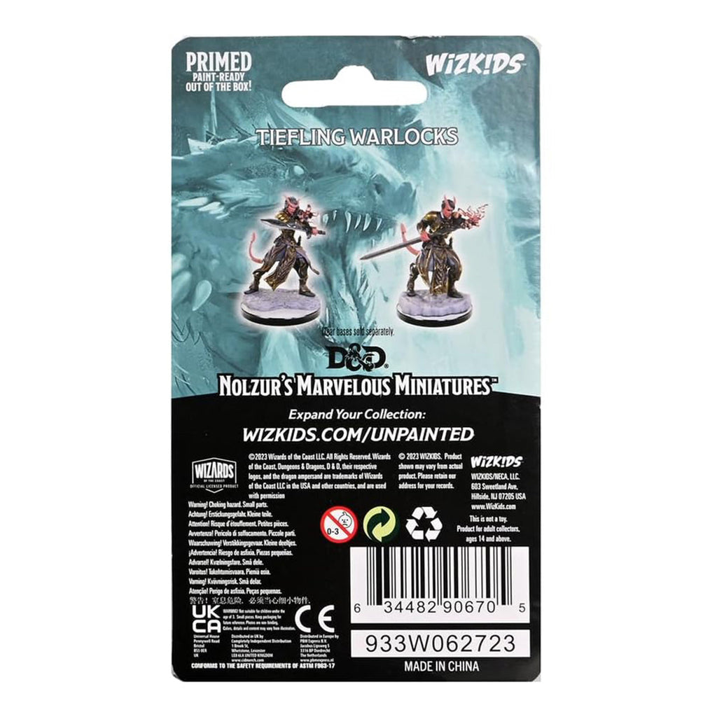 D&D Nolzur's Marvelous Miniatures: Tiefling Warlocks - Miniatures - 2
