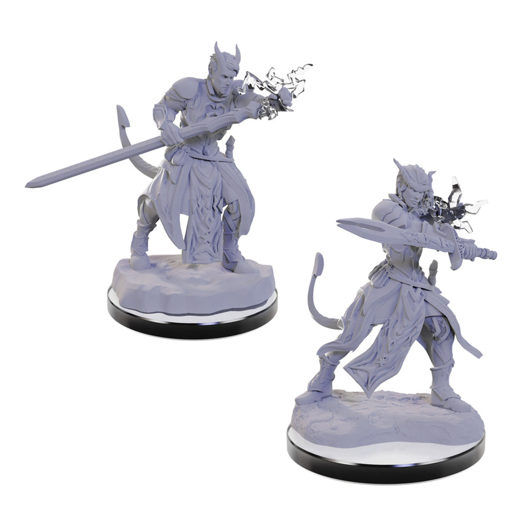 D&D Nolzur's Marvelous Miniatures: Tiefling Warlocks - Miniatures - 3