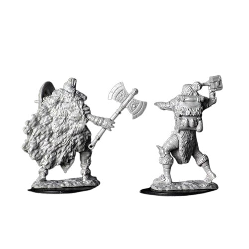 D&D Nolzurs Marvelous Unpainted Miniatures Female Half Orc Barbarian - Miniatures - 3