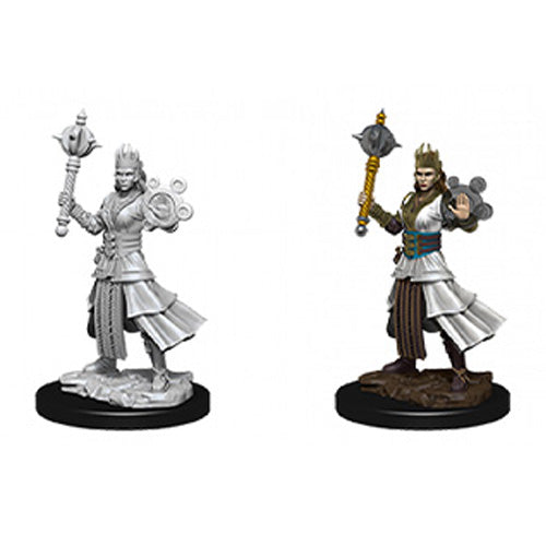 D&D Nolzurs Marvelous Unpainted Miniatures Female Human Cleric - Miniatures - 2
