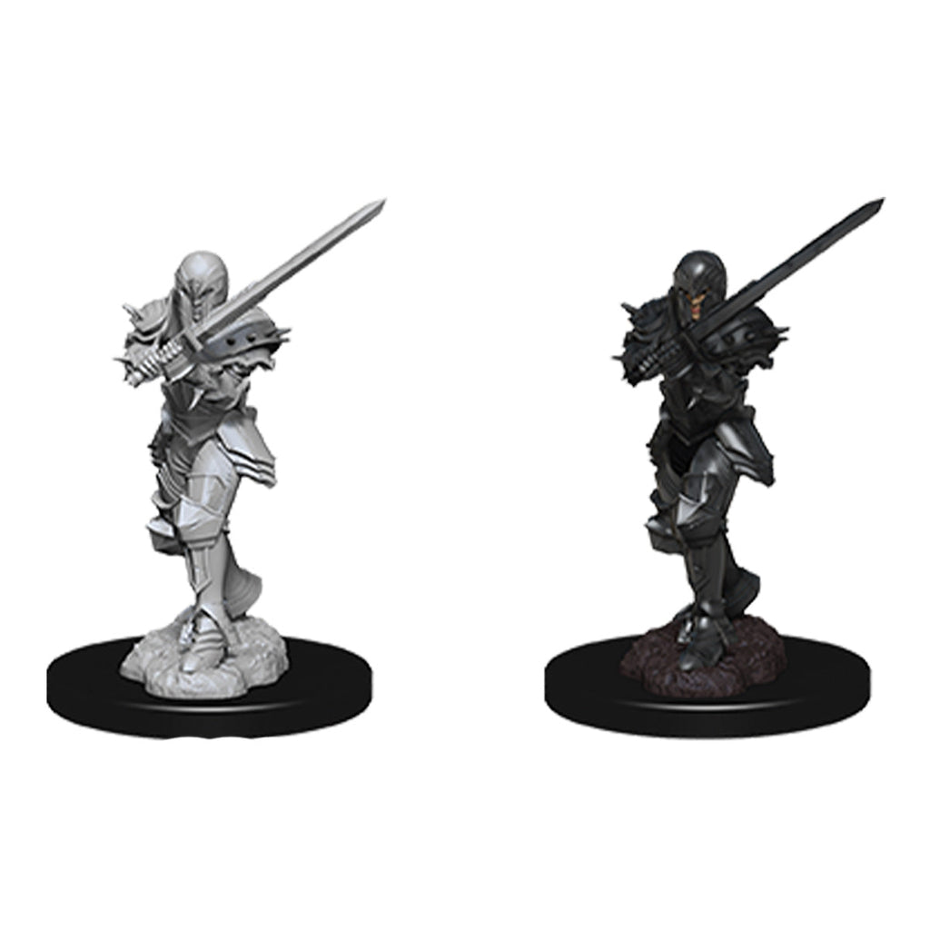 D&D Nolzurs Marvelous Unpainted Miniatures Female Human Fighter - Miniatures - 2