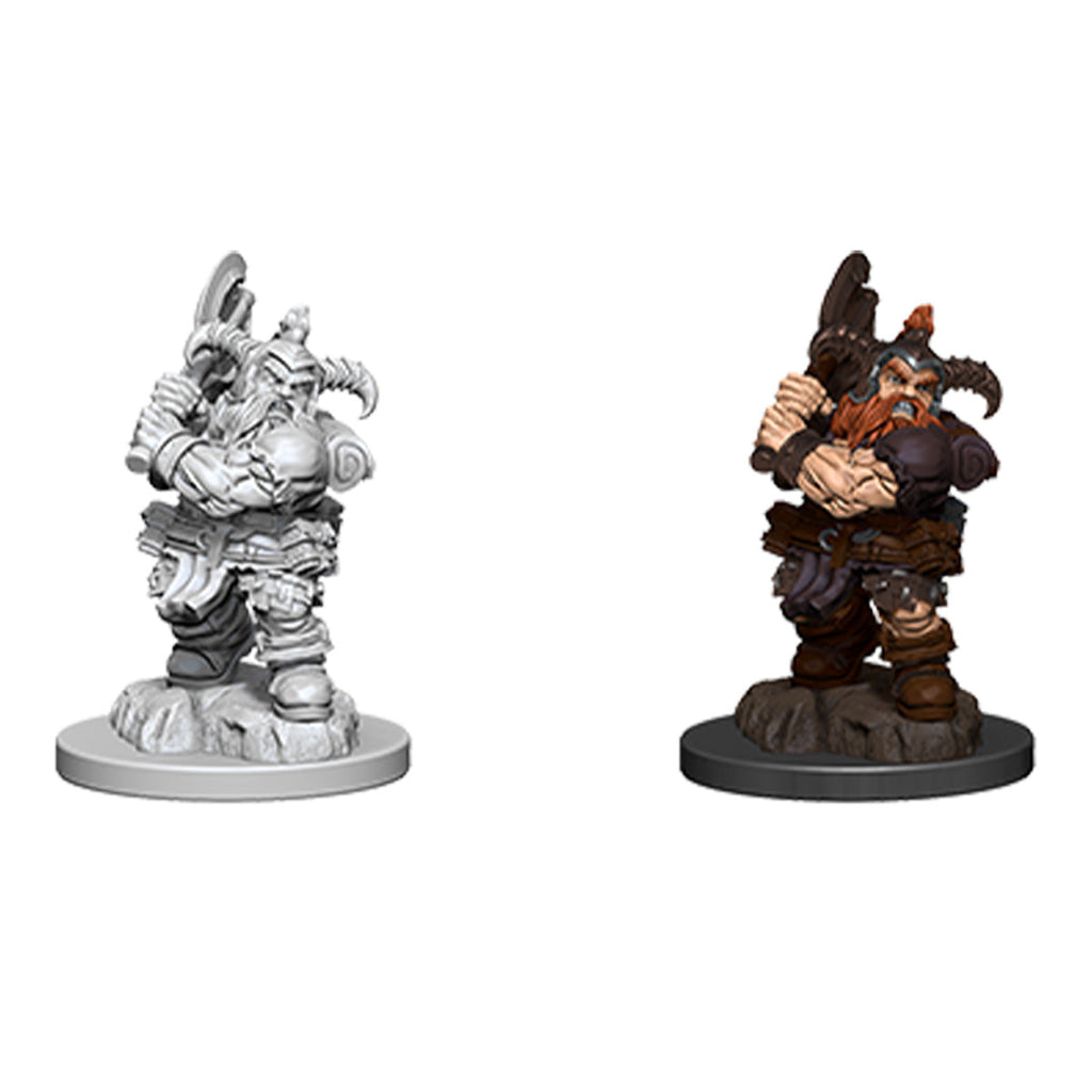 D&D Nolzurs Marvelous Unpainted Miniatures Male Dwarf Barbarian - Miniatures - 2