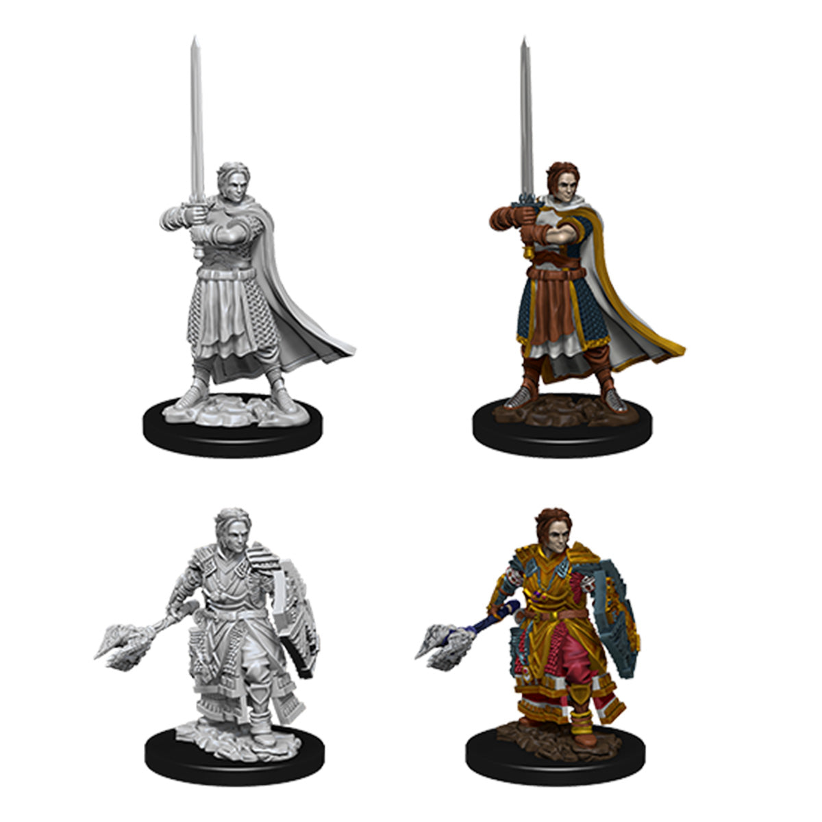 D&D Nolzurs Marvelous Unpainted Miniatures Male Human Cleric - Miniatures