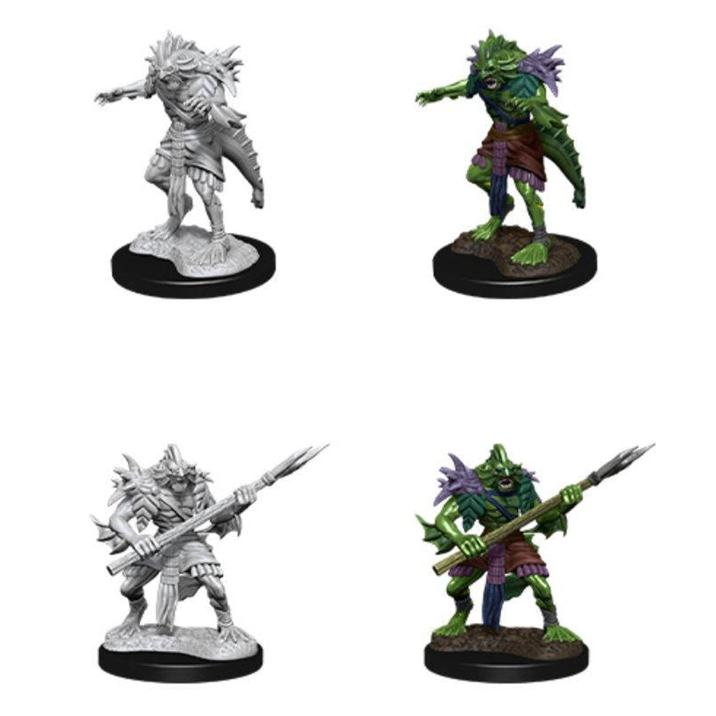 D&D Nolzurs Marvelous Unpainted Miniatures Sahuagin - Miniatures