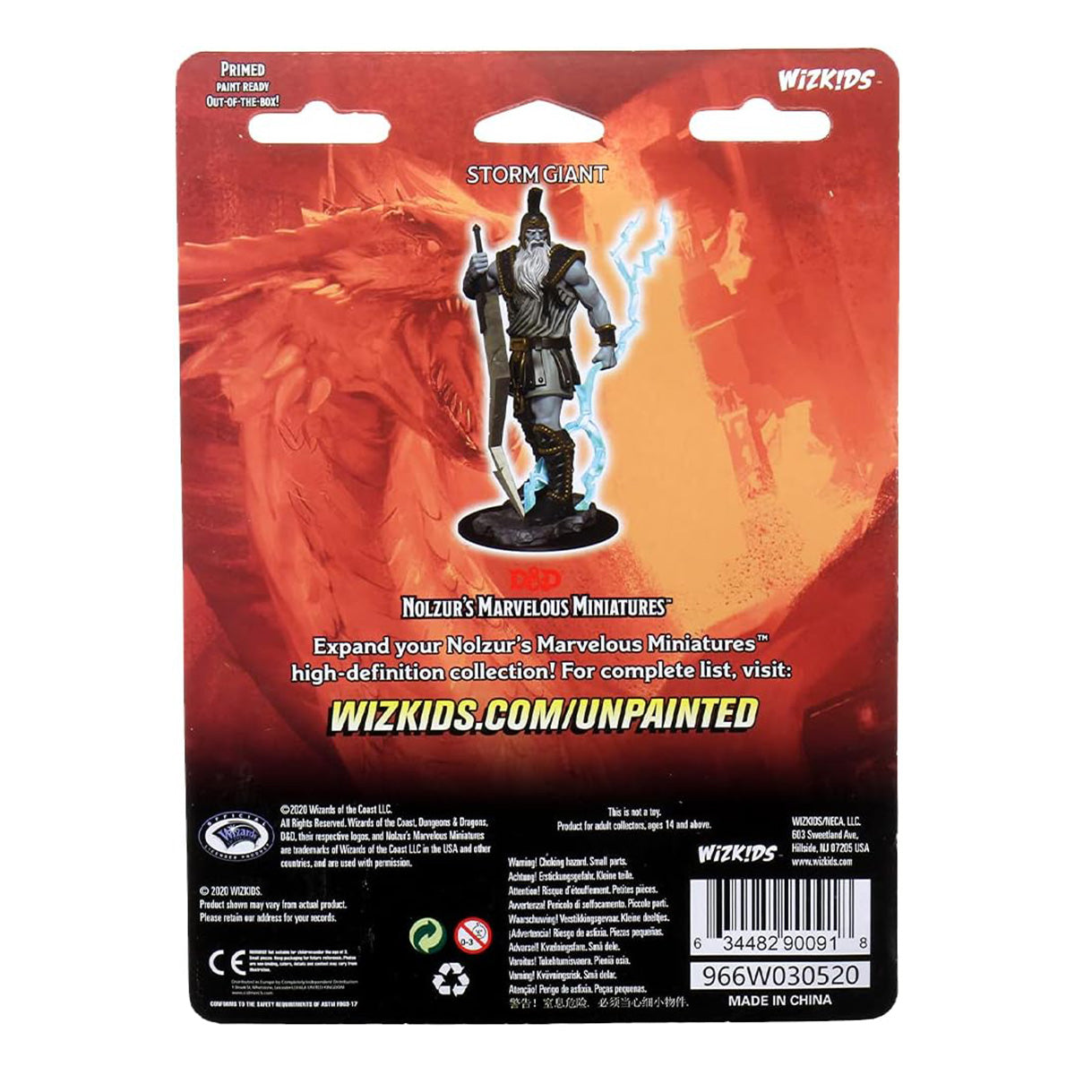 D&D Nolzurs Marvelous Unpainted Miniatures Storm Giant - Miniatures - 2