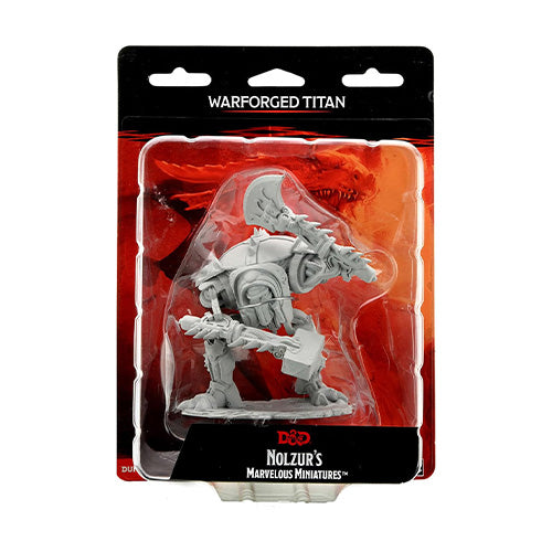 D&D Nolzurs Marvelous Unpainted Miniatures Warforged Titan - Miniatures