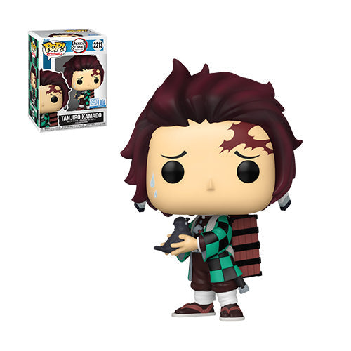 Demon Slayer - Tanjiro Kamado (with Crow) Pop! Vinyl - Statues & Figures - 3
