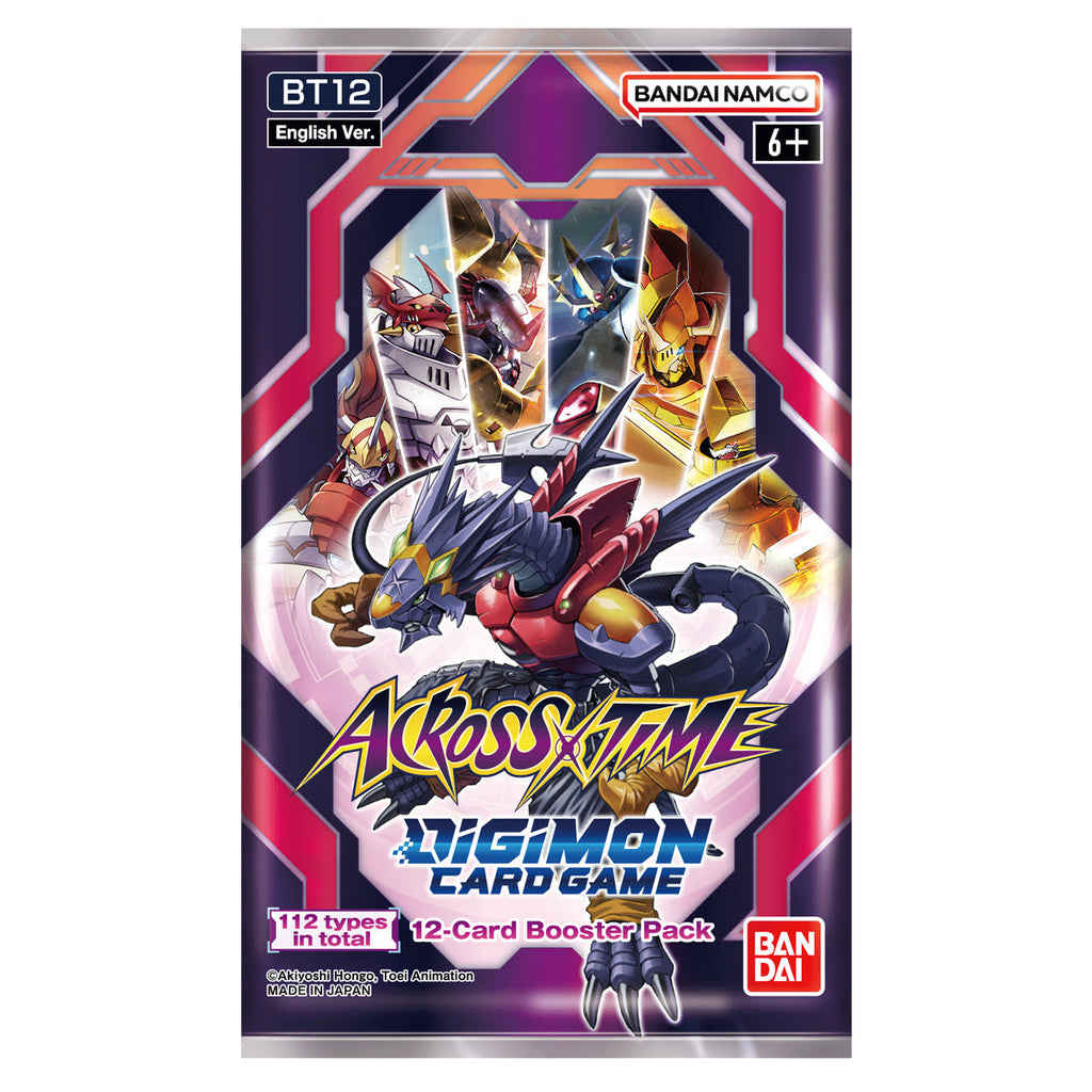 Digimon Card Game Across Time BT12 Booster Box - Trading Card Games - 2