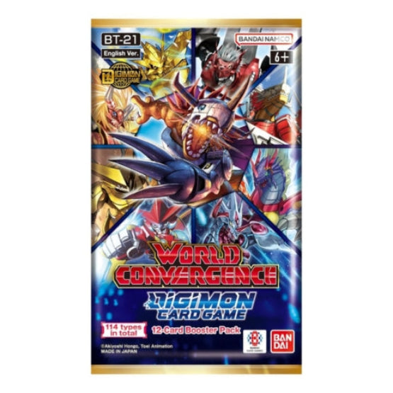 Digimon Card Game World Convergence BT21 Booster Box - Trading Card Games - 2