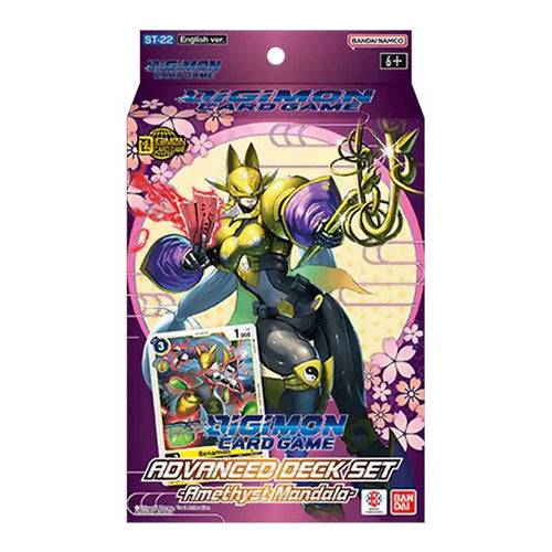 Digimon Card Game Amethyst Mandala ST22 Advanced Deck - Trading Card Games