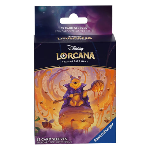 Disney Lorcana TCG Series 6 Azurite Sea Sleeves Winnie the Pooh Hunny Wizard - Sleeves