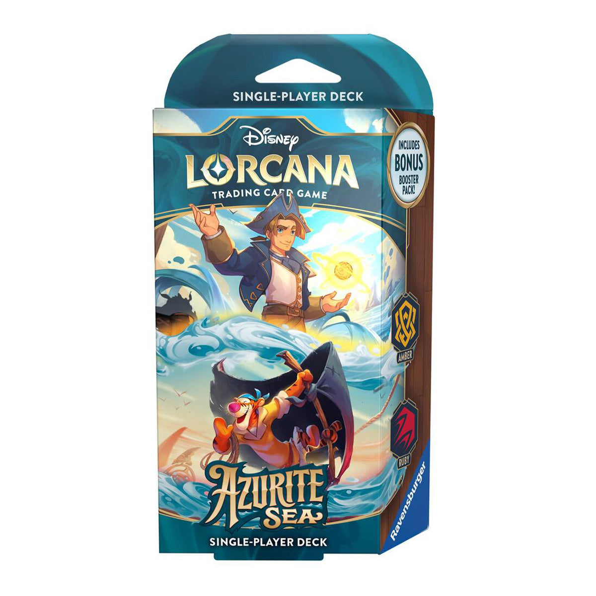Disney Lorcana TCG Series 6 Azurite Sea Starter Deck (Pair) - Trading Card Games - 3