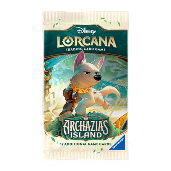 Disney Lorcana TCG Series 7 Archazia's Island Single Booster Pack - Trading Card Games