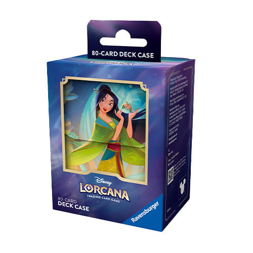 Disney Lorcana TCG Series 9 Fabled Deck Box Mulan - Deck Boxes
