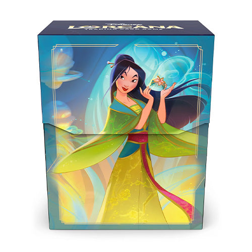 Disney Lorcana TCG Series 9 Fabled Deck Box Mulan - Deck Boxes - 2