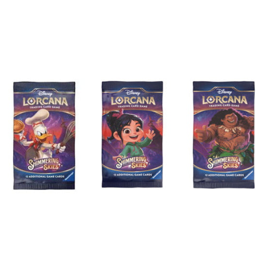 Disney Lorcana TCG Shimmering Skies Single Booster Pack - Trading Card Games - 4
