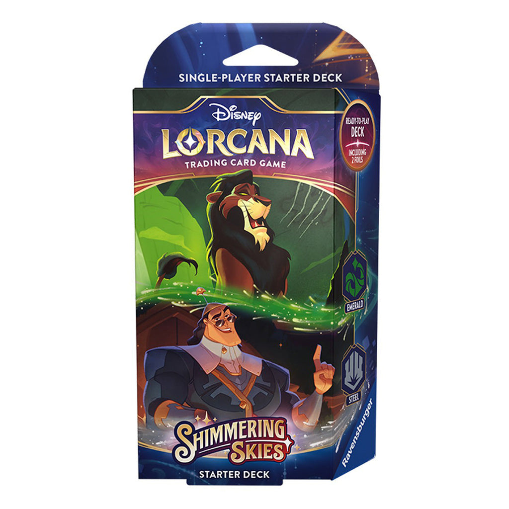 Disney Lorcana TCG Shimmering Skies Starter Set (Pair) - Trading Card Games - 3