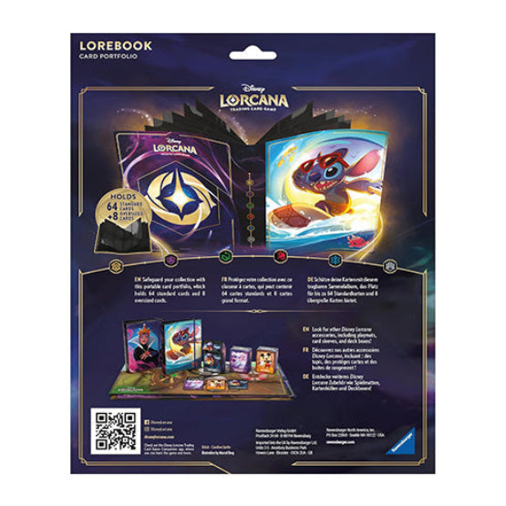 Disney Lorcana TCG The First Chapter 4PKT Porfolio - Stitch - Binders - 2