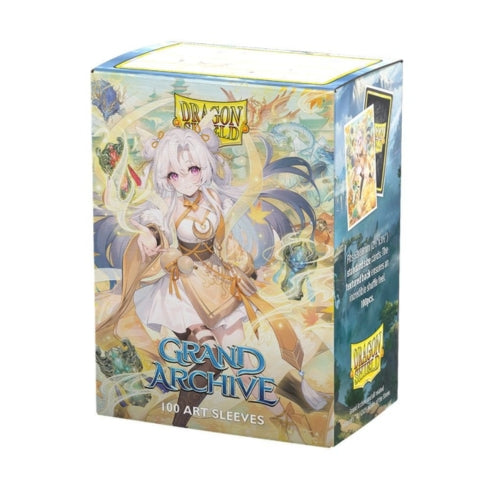 Dragon Shield 100ct Matte Art Grand Archive Guo Jia Heaven’s Favored Sleeves - Sleeves