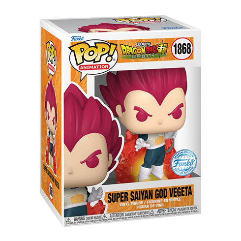Dragon Ball Super: Broly - Super Saiyan God Vegeta Pop! Vinyl - Statues & Figures