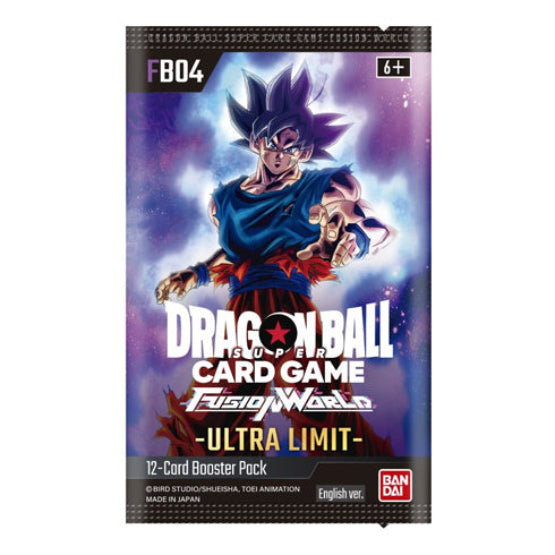 Dragon Ball Super Card Fusion World Ultra Limit Booster Box FB04 - Trading Card Games