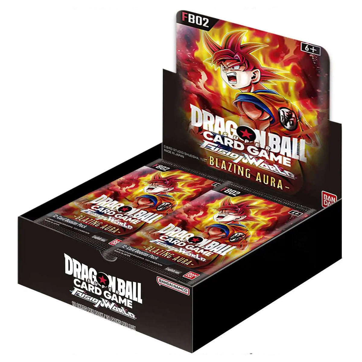 Dragon Ball Super Card Game Fusion World Booster Box Blazing Aura FB02 - Trading Card Games