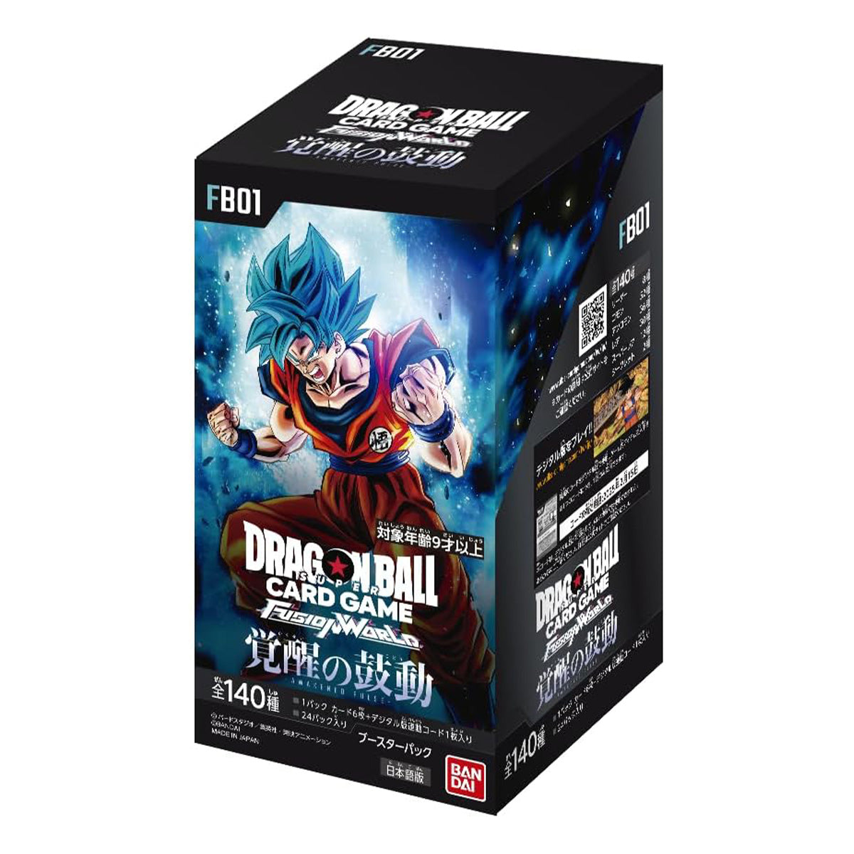 Dragon Ball Super Fusion World Awakened Pulse Booster Box Japanese FB-01 - Trading Card Games