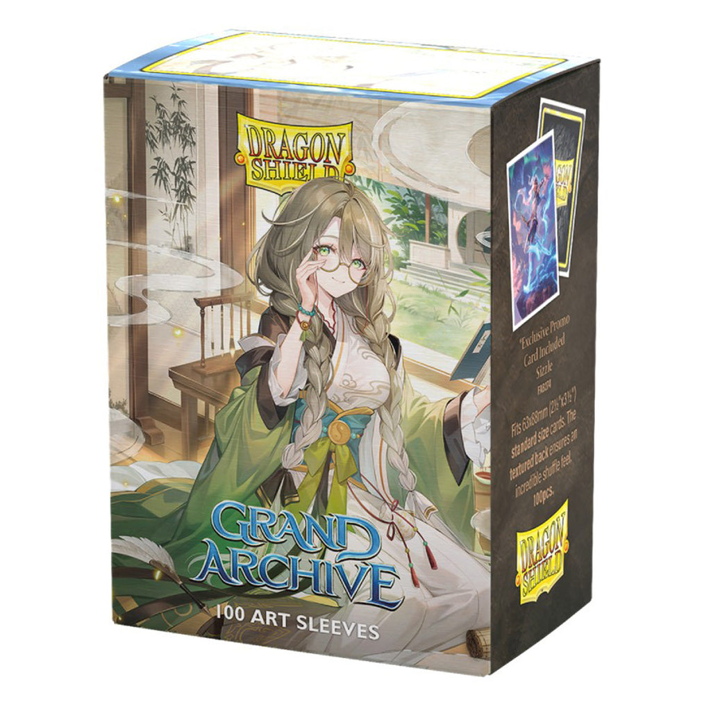Dragon Shield 100ct Matte Art Grand Archive Kongming Wayward Maven Sleeves - Sleeves