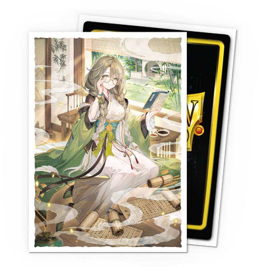 Dragon Shield 100ct Matte Art Grand Archive Kongming Wayward Maven Sleeves - Sleeves - 2