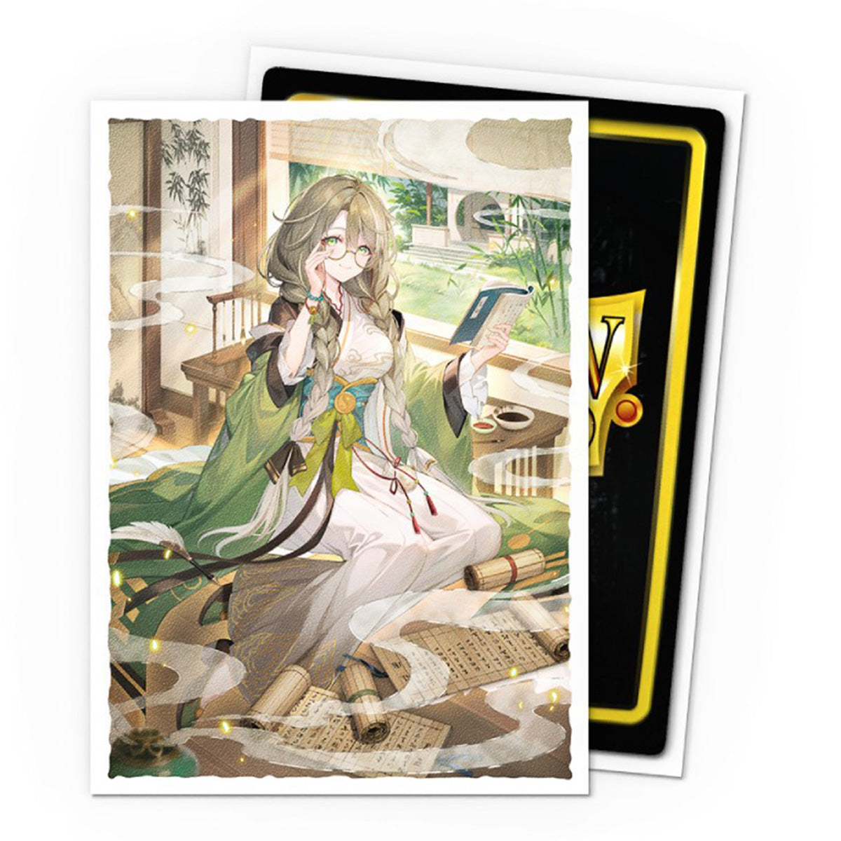 Dragon Shield 100ct Matte Art Grand Archive Kongming Wayward Maven Sleeves - Sleeves - 2