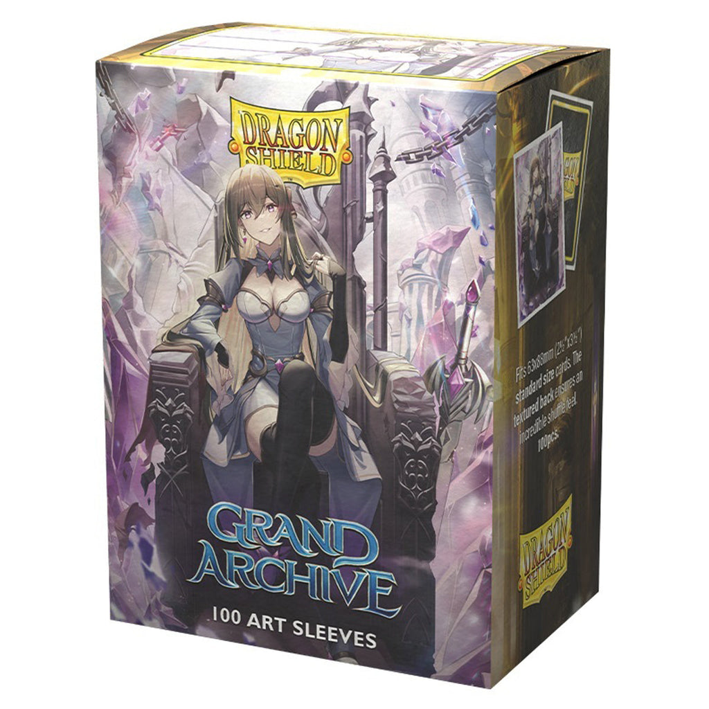Dragon Shield 100ct Matte Art Grand Archive Merlin the Kingslayer Sleeves - Sleeves