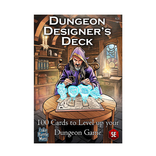 Dungeon Designers Deck Deal Your Own Dungeon - Board Games
