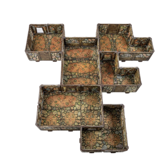 Dungeons & Lasers Abandoned Mines Prismacast Pre-Painted Terrain - Miniatures - 3