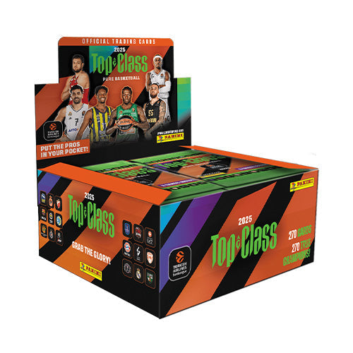 EURO LEAGUE Top Class Basketball Trading Cards Booster Box - Sports Cards