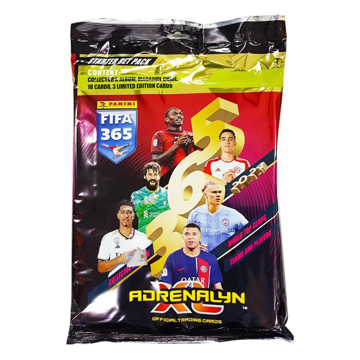 FIFA 365 Adrenalyn 2024 Soccer Starter Pack - Sports Cards