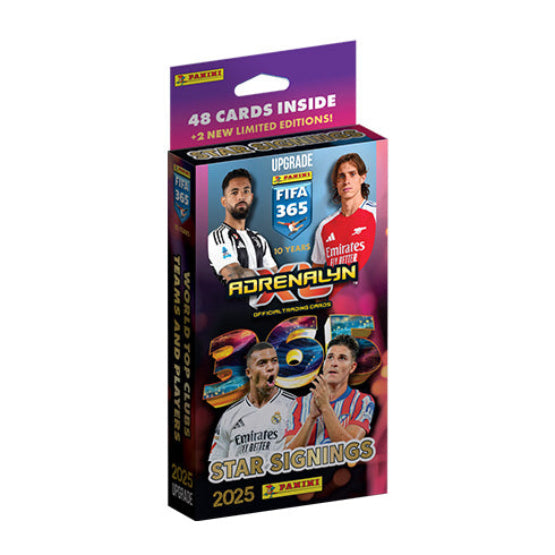 FIFA 365 Adrenalyn XL 2025 Soccer Star Signings Blister - Sports Cards