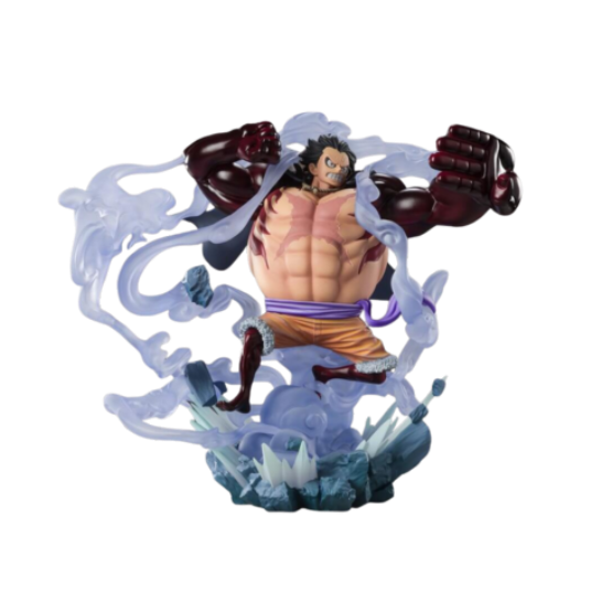 FIGUARTS ZERO One Piece Monkey D Luffy Gear 4 Three Captains Battle of Monsters on Onigashima - Statues & Figures - 4