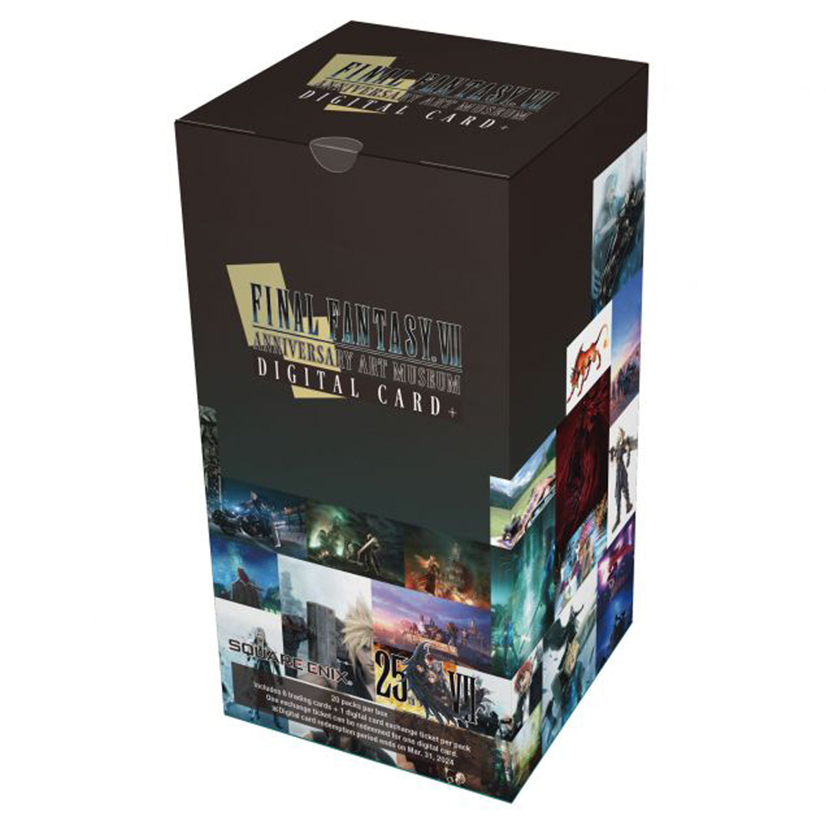 FINAL FANTASY VII Anniversary Art Museum Digital Card Plus Display - Trading Card Games