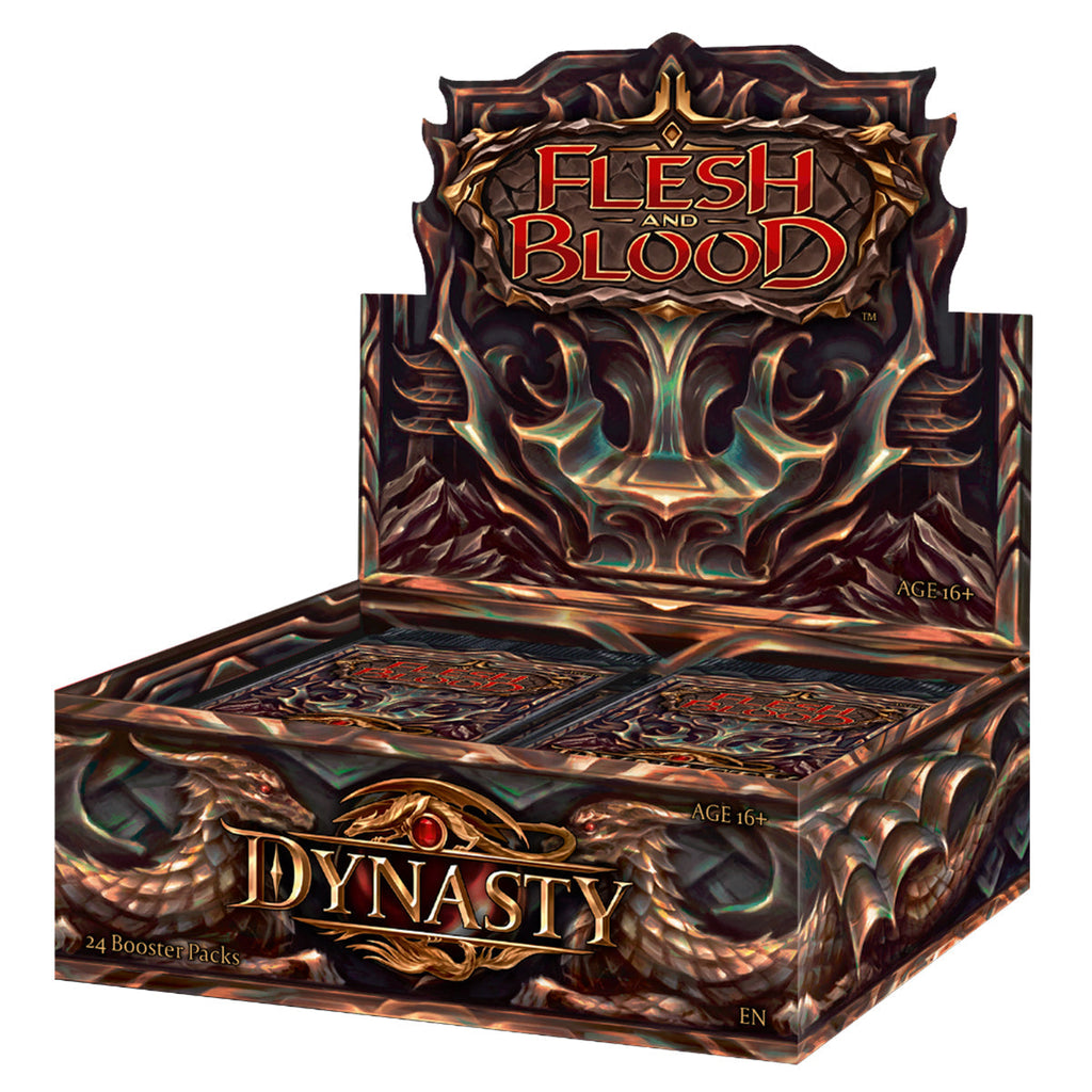 Flesh and Blood Dynasty Booster Box 1st Edition - Trading Card Games