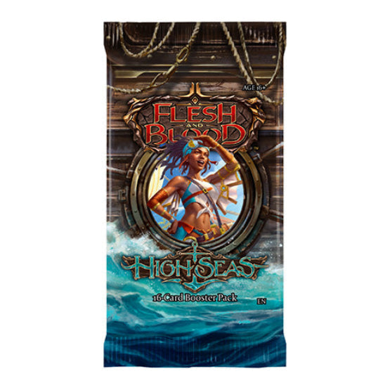 Flesh and Blood High Seas Single Booster Pack - Trading Card Games - 3