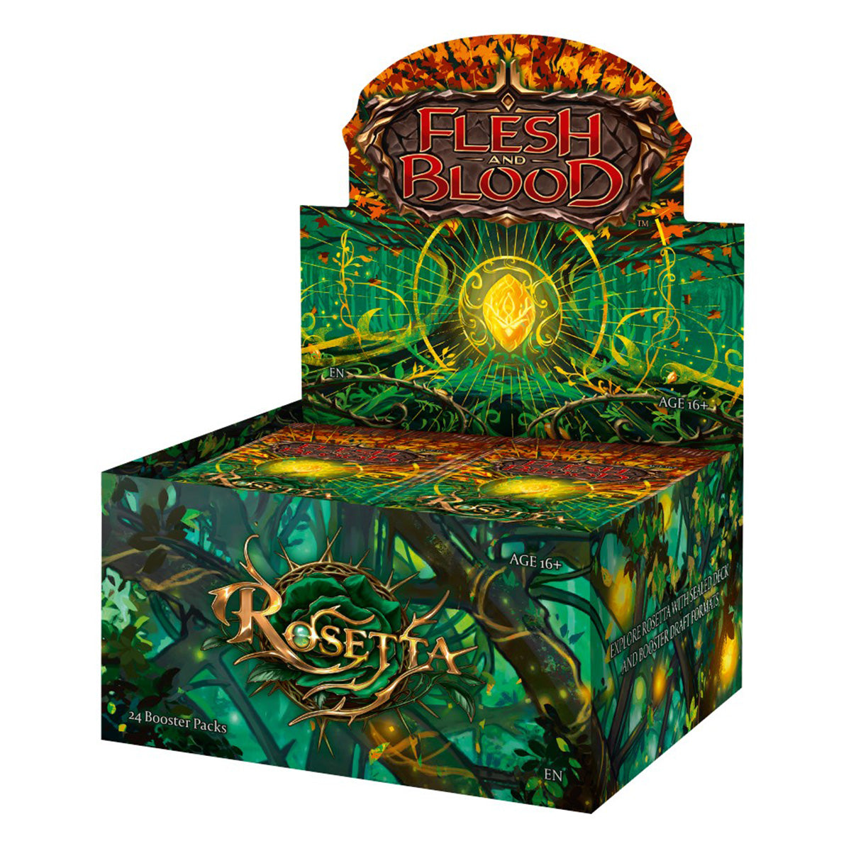 Flesh and Blood Rosetta Booster Box - Trading Card Games