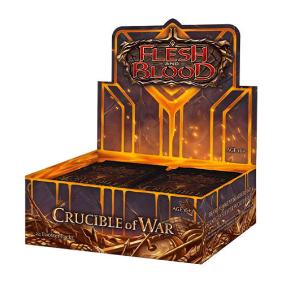 Flesh and Blood TCG Crucible of War Booster Box 1st Edition - Trading Card Games