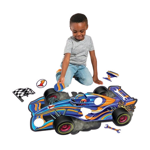 Floor Puzzle Racecar 48 Pieces - Puzzles - 4